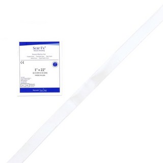 Rejuvaskin Scar Heal Scar Fx 疤痕護理矽膠片 2.5 x 55cm 10g, 1個