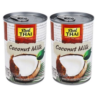 리얼타이 코코넛밀크, 400ml, 2개