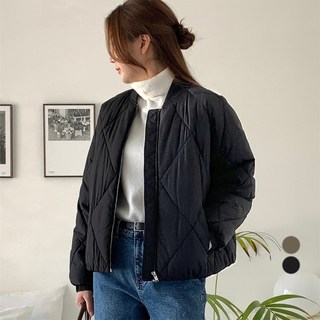 afinar 女款絎縫鋪棉飛行外套