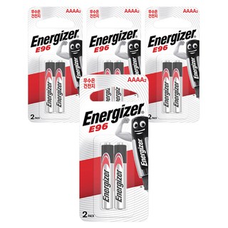 Energizer 勁量 鹼性AAAA電池, 2入, 4個