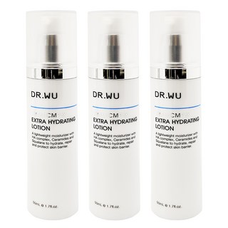 DR.WU 達爾膚 台灣公司貨 玻尿酸保濕精華乳, 50ml, 3瓶