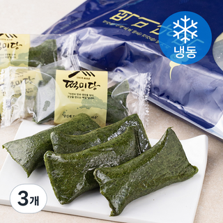 떡미당 현미쑥곤약 가래떡 (냉동), 1kg, 1개입, 3개