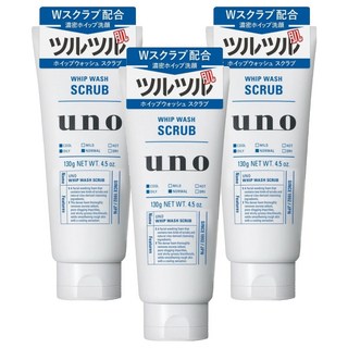 uno 新淨洗面乳, 130g, 3個