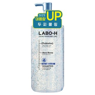 라보에이치 대용량 두피 쿨링 노세범 탈모 완화 기능성 샴푸, 610ml, 1개