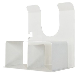 i life 多功能吹風機收納架 白色 浴室收納好幫手 免釘安裝, 1個