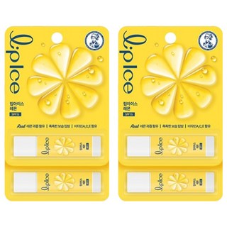 립아이스 립밤, 레몬향, 3.5g, 4개