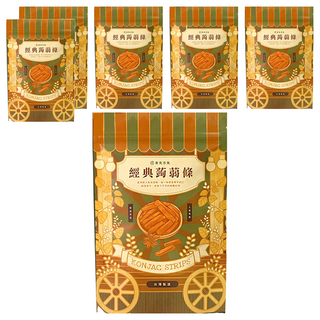菓青市集 五香蒟蒻條, 香Q有嚼勁 涮嘴 低負擔, 200g, 6包
