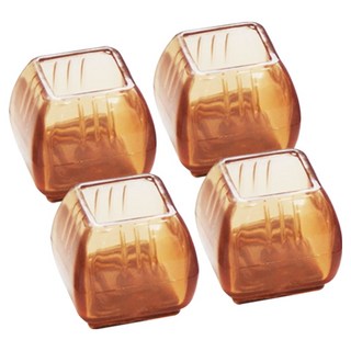 엘트리 투명 의자발캡 사각, 4개