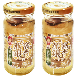 極品燕窩銀杏玉露，冰糖、雪耳、紅棗、枸杞, 140g, 2罐