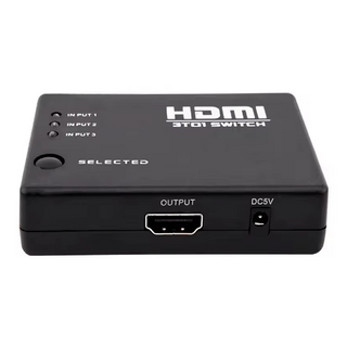 Alanview HDMI 三進一出切換器 FHD 1080P 附遙控器 DK303, 1組