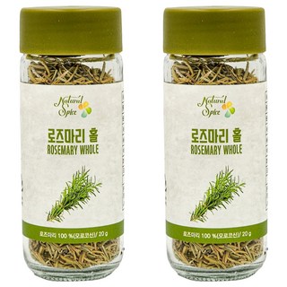 내츄럴스파이스 로즈마리 홀, 20g, 2개
