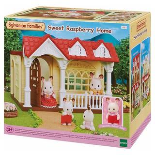 EPOCH Sylvanian Families 森林家族 覆盆莓小屋公仔組 5393, 1套