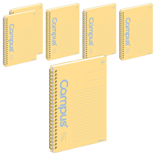 theopenhouse 3500 校園加上註 筆記本 9mm 23-7310, 6本, 顏色隨機