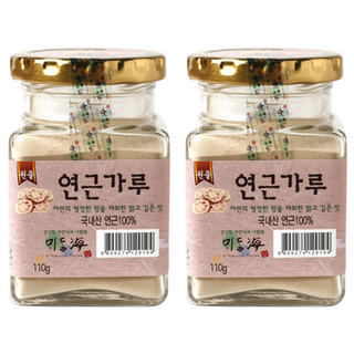 Medalhae 蓮藕粉, 110g, 2個