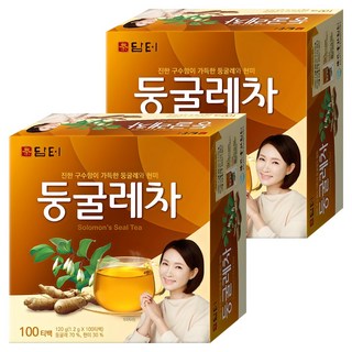 담터 둥굴레차, 1.2g, 100개입, 2개