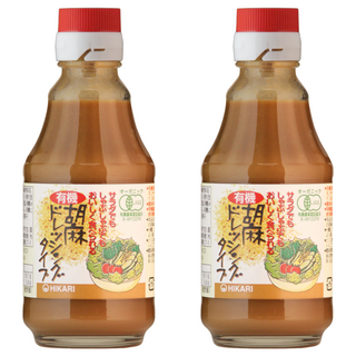 HIKARI FOODS 光食品 有機和風胡麻醬, 225g, 2瓶