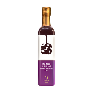CO'DAY 好日籽 100%鮮榨黑麻油 低溫壓榨 保留醇厚香氣 適合冬季養生進補, 500ml, 1瓶