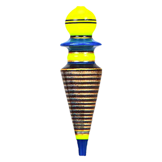 okuma 寶熊釣具 熊霸 釣蝦標 吸震 抗氣泡 中通波 阿波 3.0分, 茶金黃, 1個