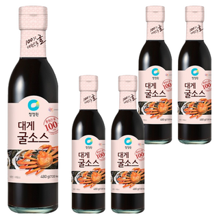 大象清純園雪蟹蠔油, 5瓶, 480g