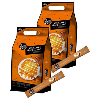 JARDIN CAFE MORI 焦糖瑪奇朵即溶咖啡粉, 12g, 60條, 2袋