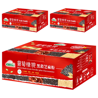 統一生機 葡萄糖胺黑穀芝麻粉, 750g, 3盒