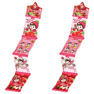 master mi 米大師 小星泡芙 全素 6個月以上 4包, 草莓 + 蘋果, 32g, 2組