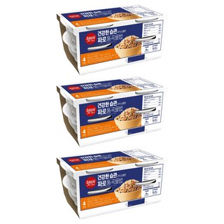 햇반 건강한 습관 라이스플랜 파로 통곡물밥, 190g, 12개