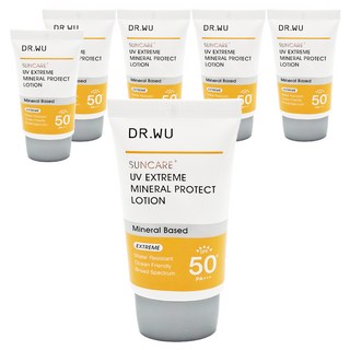 DR.WU 達爾膚 極效物理舒緩防曬 SPF50+ PA+++, 35ml, 6條