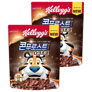 콘푸로스트 다크초코 시리얼, 550g, 2개