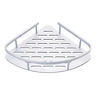 葉子小舖 浴室置物架 三角形標準款 鋁製, 銀色, 1個