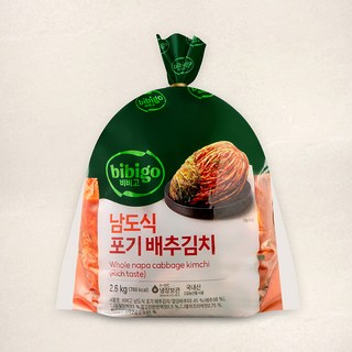 비비고 남도식 포기 배추김치, 2.6kg, 1개