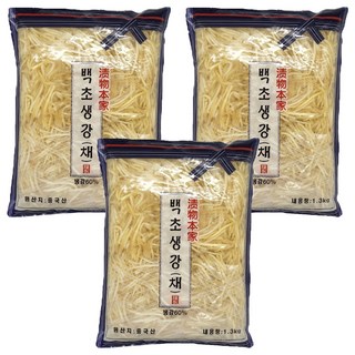 Hana Toho Food 白醋嫩薑絲, 1.3kg, 3個