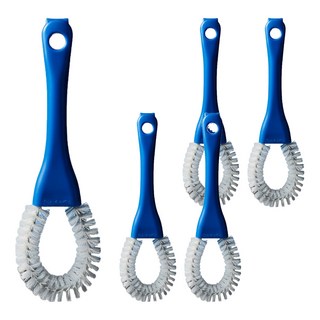 minono 米諾諾 超硬毛U型清潔刷, 藍色, 5個