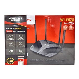 MERUCUSYS 水星網路 Wi-Di 6雙頻路由器 原廠保固, MR80X, 1個