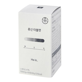 heis 白胺酸錠 60g, 1個, 60片