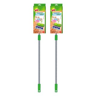 3M Scotch-Brite 百利 魔布拖把 巧易型耐用加強版 乾濕兩用, 2支
