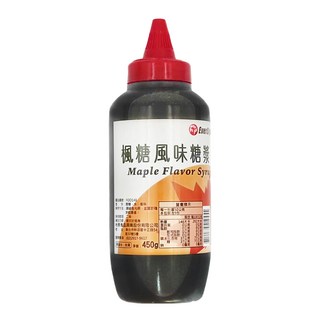 EverStyle 柏泰 楓糖風味糖漿, 450g, 1瓶