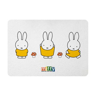 MBM 第二代水洗式高效吸水珪藻土地墊 日本專利配方 MBM建材級製程 超細心圓角設計, 米菲兔SAY HELLO, 1個