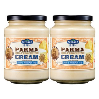 Fontana 帕爾馬4種起司奶油義大利麵醬, 430g, 2罐