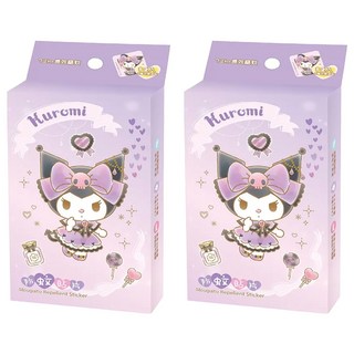 KUROMI 酷洛米 防蚊貼 閃亮公主 12片, 2盒