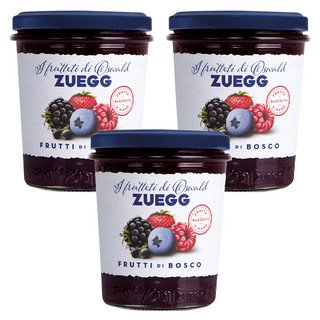 ZUEGG 綜合莓果醬 320g, 3罐