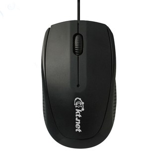 KTnet 廣鐸 追星II光學滑鼠 KTMS268 三鍵設計 LED光學驅動 800解析度(DPI/CPI) USB介面, MS201403, 黑色