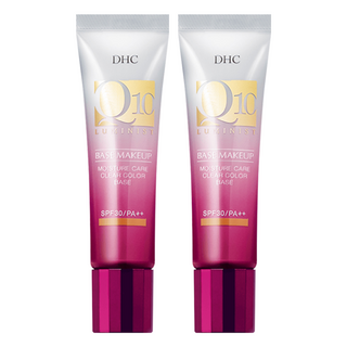 DHC 台灣公司貨 Q10持久透亮隔離霜 SPF30 PA++ 30g, 膚色, 2條