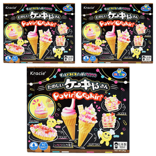 Kracie 葵緹亞 創意DIY-舞后甜點小達人, 甜點食玩 (1盒), 3盒