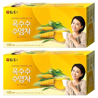 담터 옥수수 수염차, 1.5g, 150개입, 2개