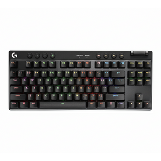 Logitech 羅技 G PRO X 藍牙機械式 TKL鍵盤, GX 機械軸, YR0085, 時尚黑, 1個