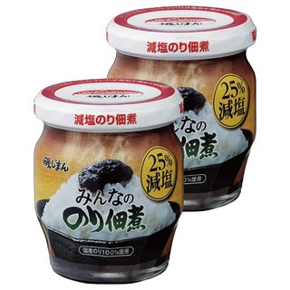 isojiman 減鹽海苔佃煮, 145g, 2罐