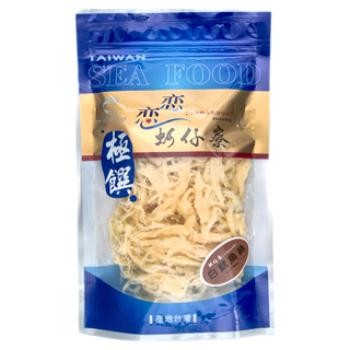 戀戀蚵仔寮 白魷魚絲 台灣產, 120g, 1包