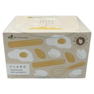 池上鄉農會 手工米蛋捲禮盒 400g，酥脆口感，獨立包裝，送禮自用, 1盒