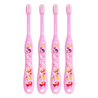 Skater 牙刷 0-3歲, 公主 粉色, 1入, 4支